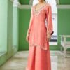 WhatsApp Image 2026-09-16 at 12.28.49 PM Coral Bloom Embellished Set