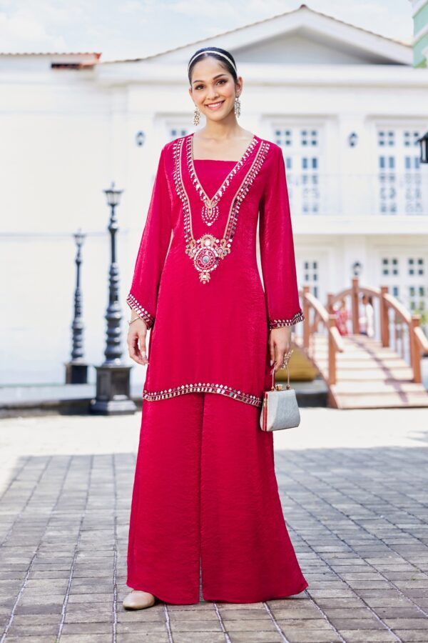 WhatsApp Image 2026-09-16 at 12.28.55 PM Crimson Royale Palazzo Ensemble