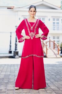 Crimson Royale Palazzo Ensemble