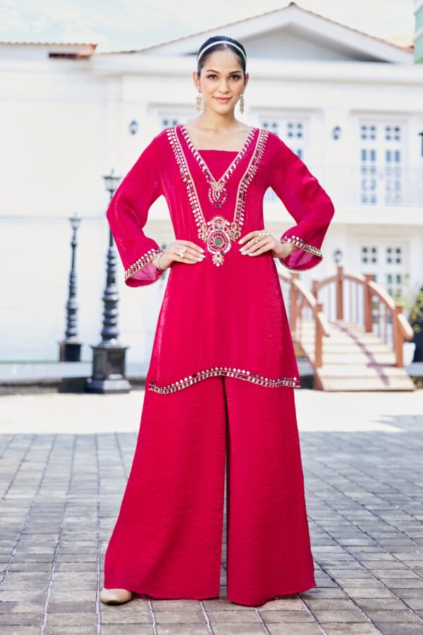 WhatsApp Image 2026-09-16 at 12.28.56 PM (1) Crimson Royale Palazzo Ensemble