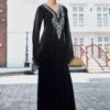 Black Pearl Embellished Kaftan