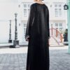 Black Pearl Embellished Kaftan