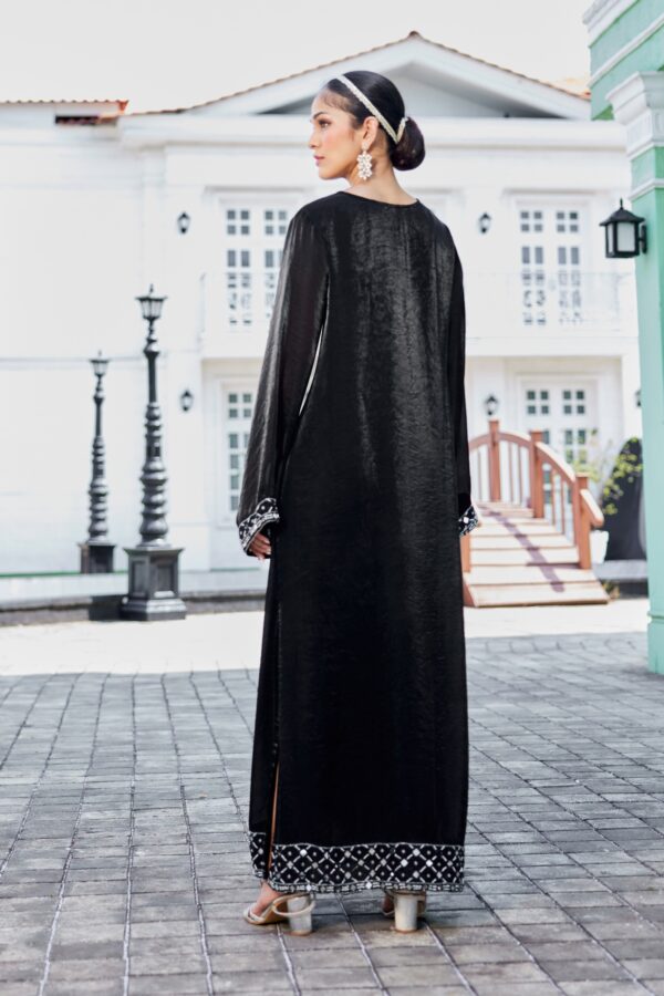 Black Pearl Embellished Kaftan