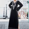 Black Pearl Embellished Kaftan